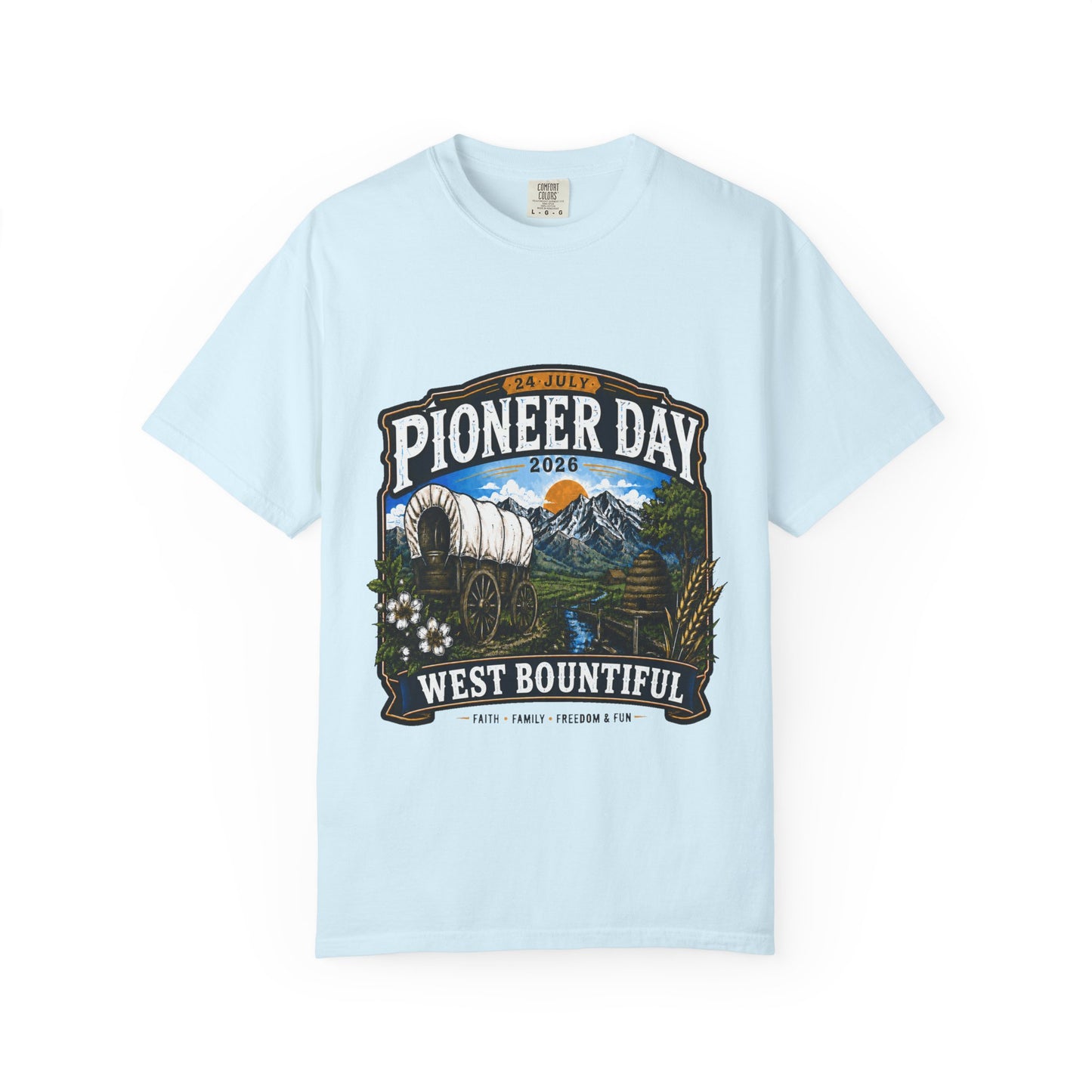 West Bountiful Pioneer Day Tee · 24 July 2026