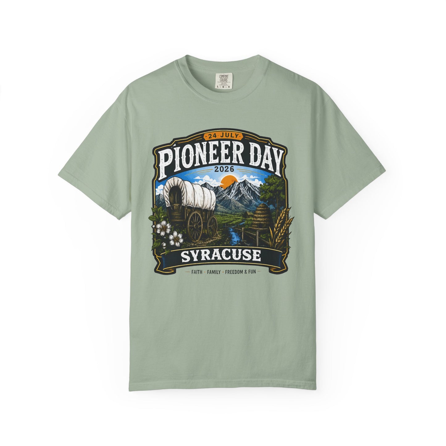 Syracuse Pioneer Day Tee · 24 July 2026