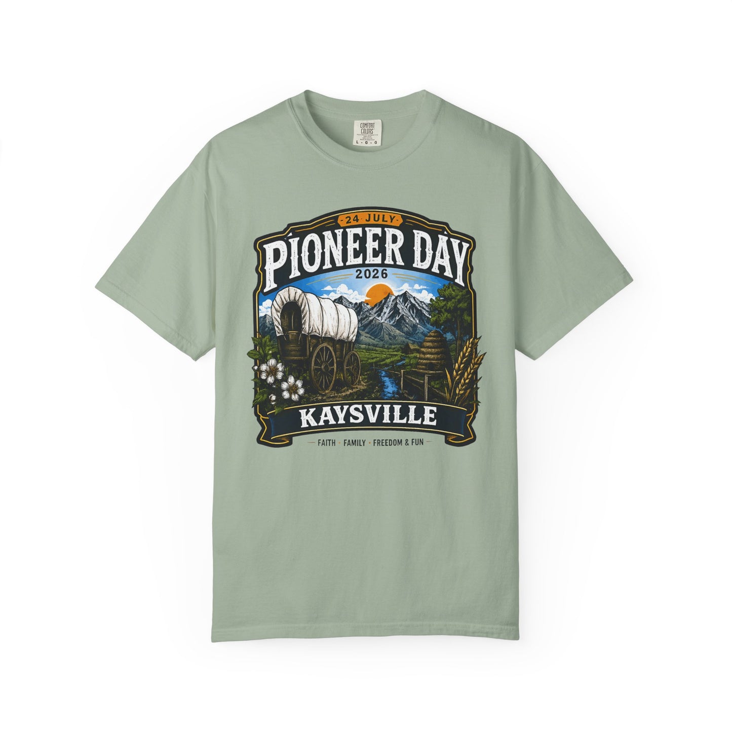 Kaysville Pioneer Day Tee · 24 July 2026