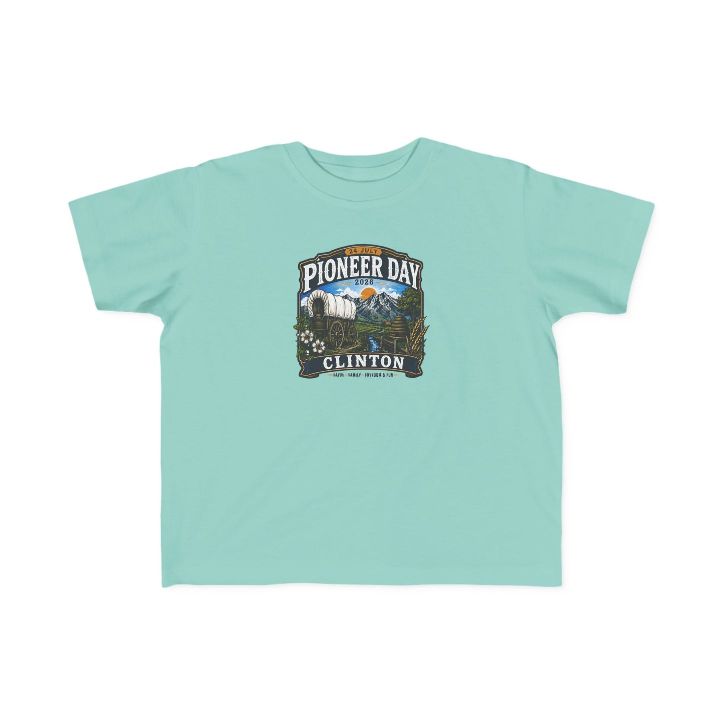 Clinton Pioneer Day Tee · Toddler · 24 July 2026