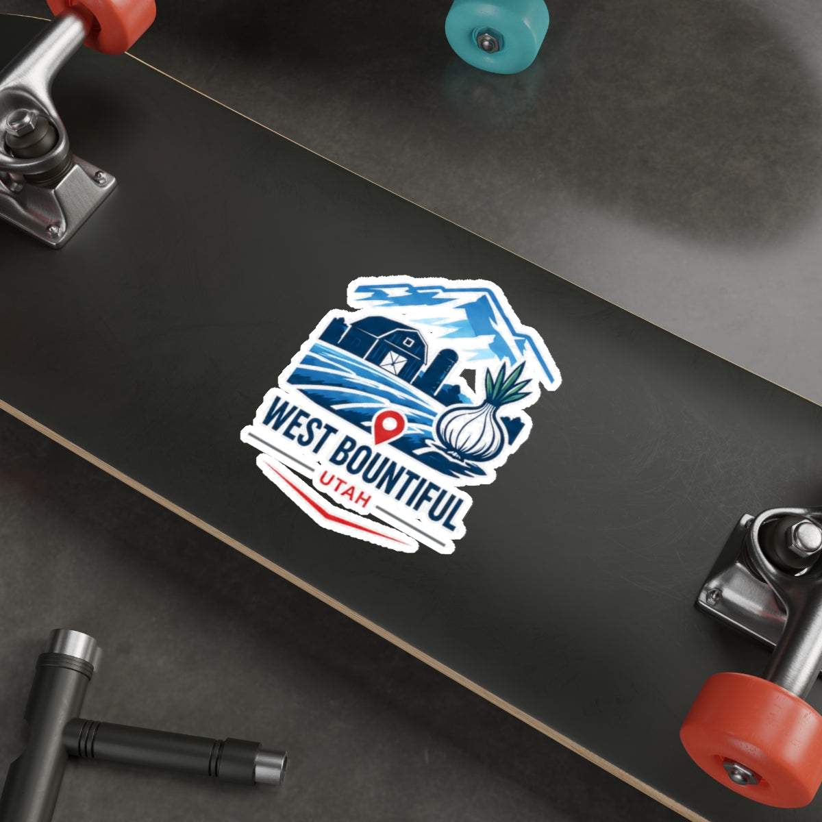 West Bountiful, Utah Die-Cut Sticker