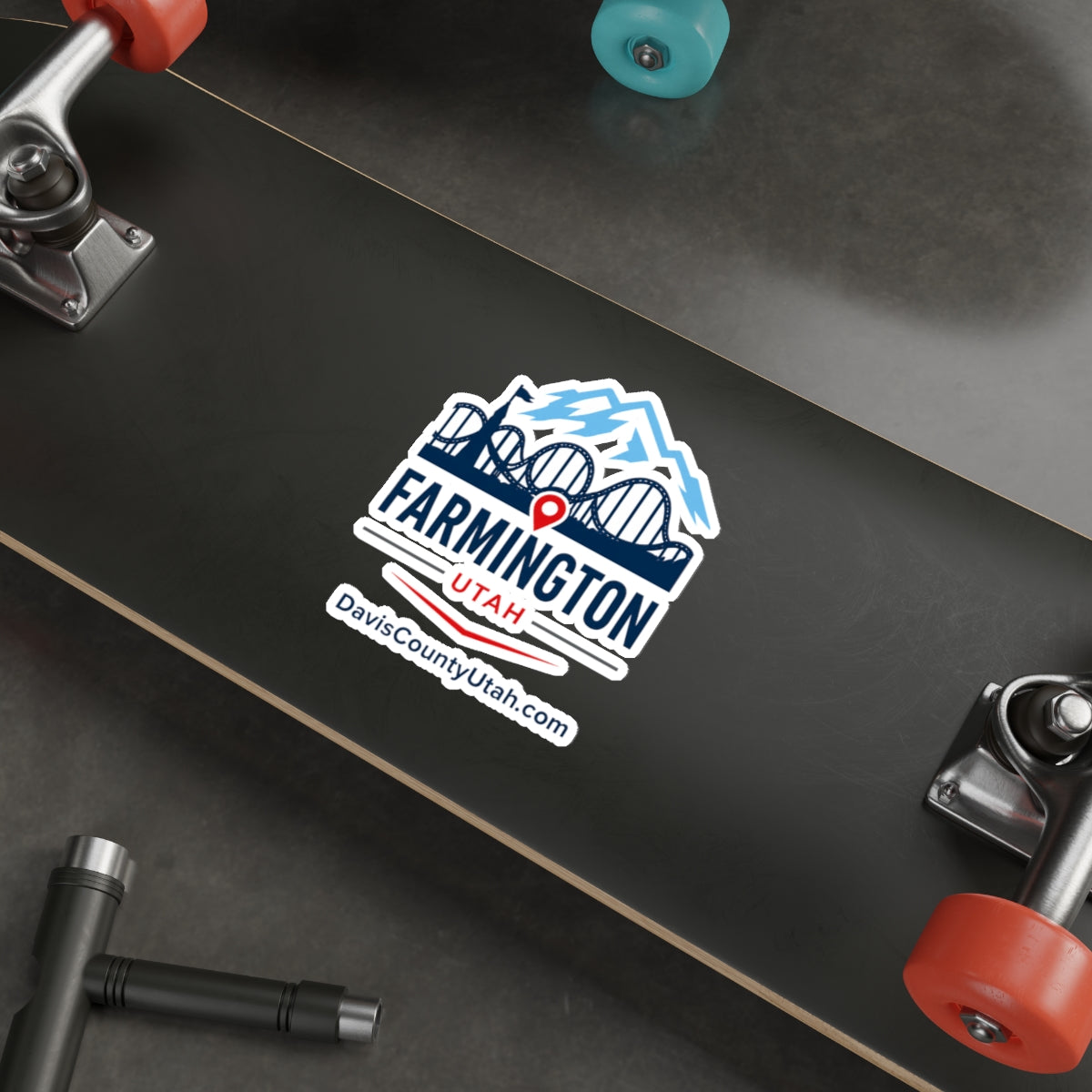 Farmington, Utah Die-Cut Sticker
