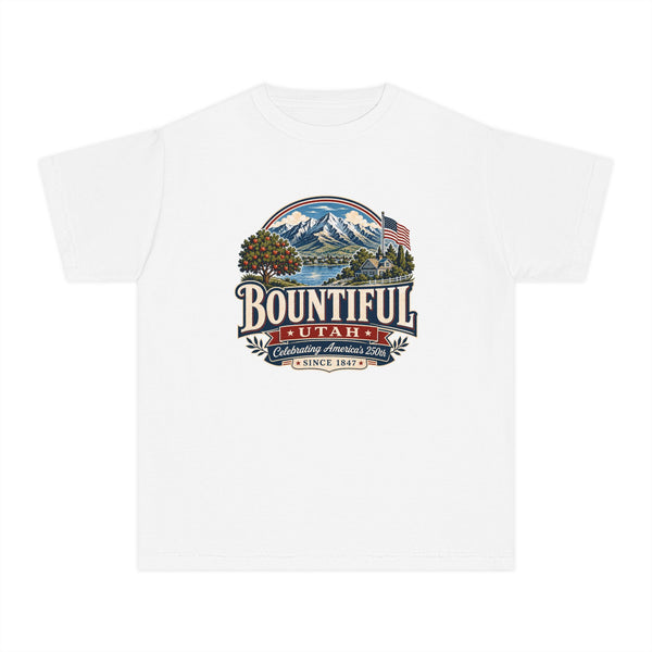 Bountiful City Spirit Tee · Youth · Celebrating America's 250th