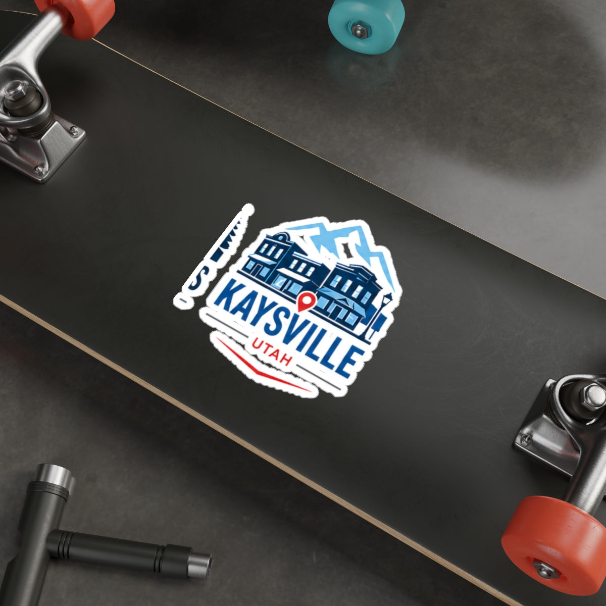 Kaysville, Utah Die-Cut Sticker