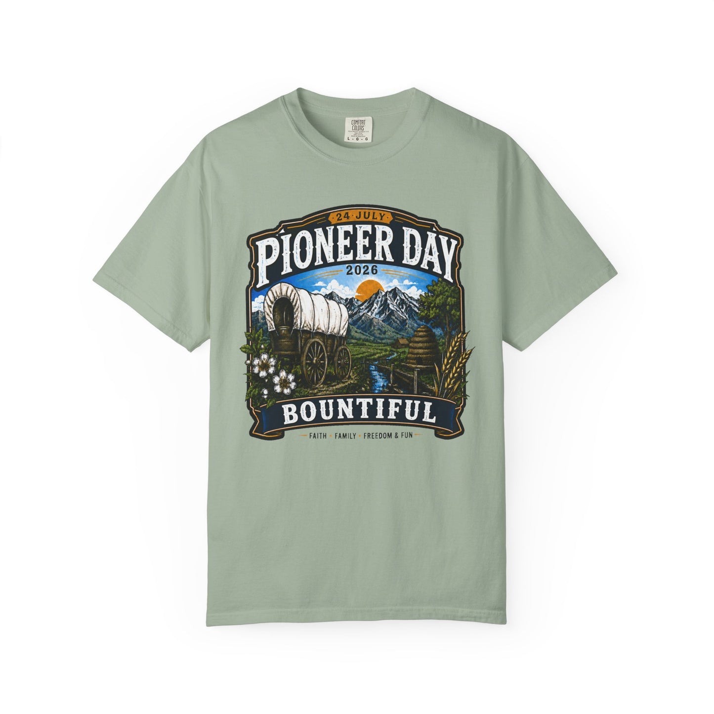 Bountiful Pioneer Day Tee · 24 July 2026