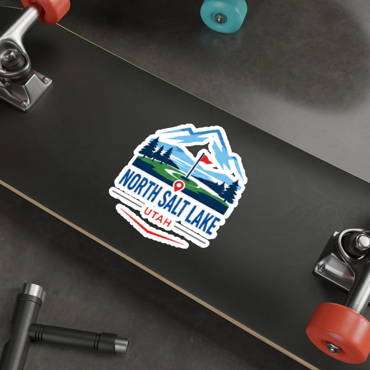 North Salt Lake, Utah Die-Cut Sticker