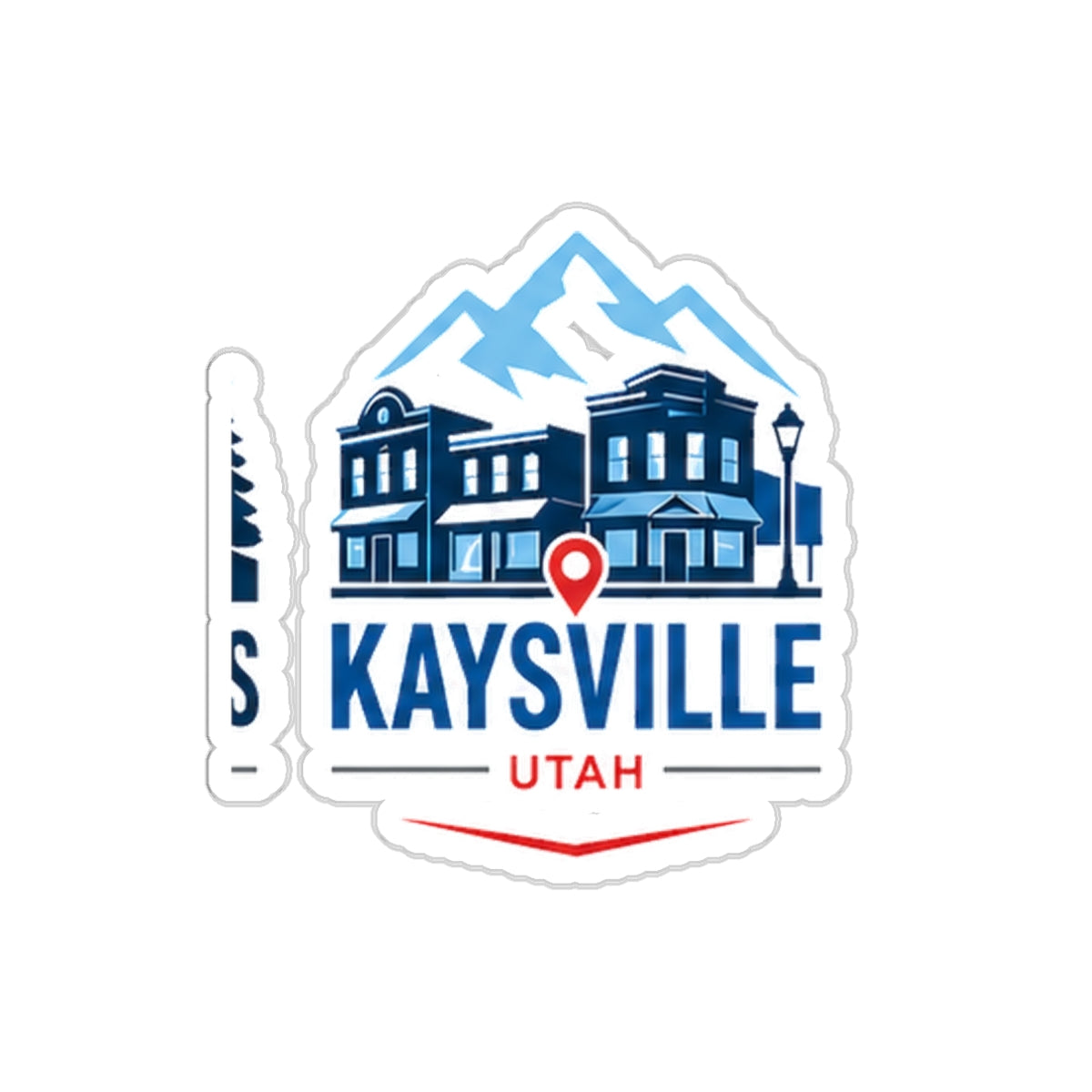 Kaysville, Utah Die-Cut Sticker