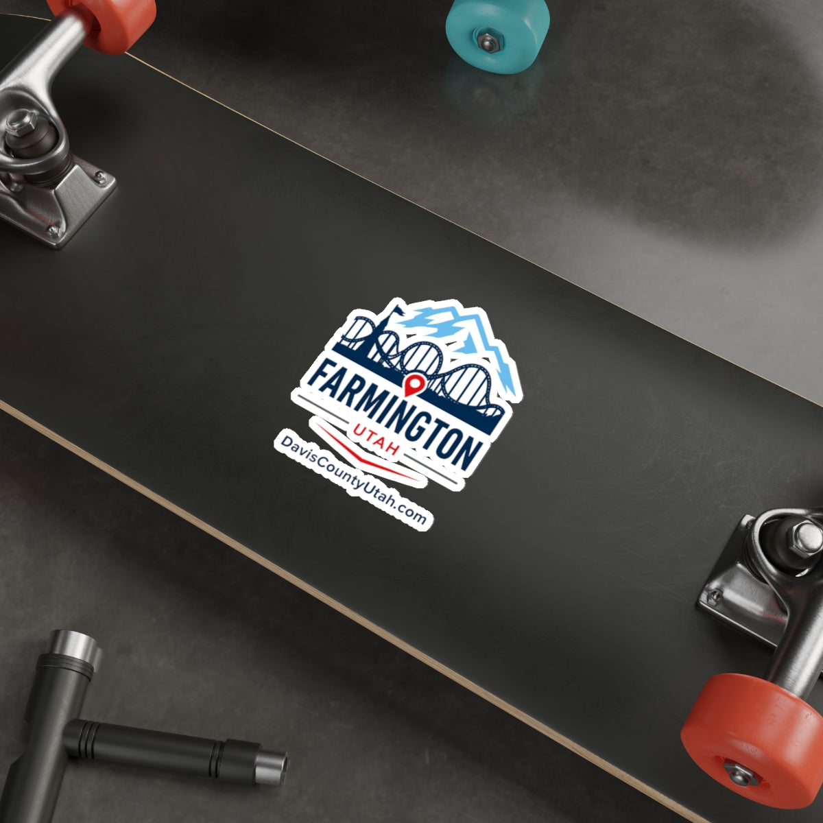 Farmington, Utah Die-Cut Sticker