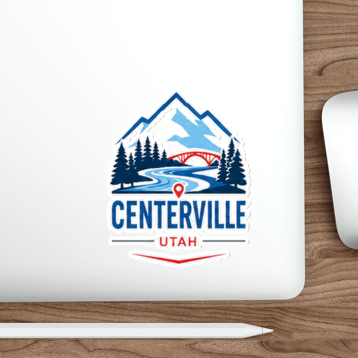 Centerville, Utah Die-Cut Sticker