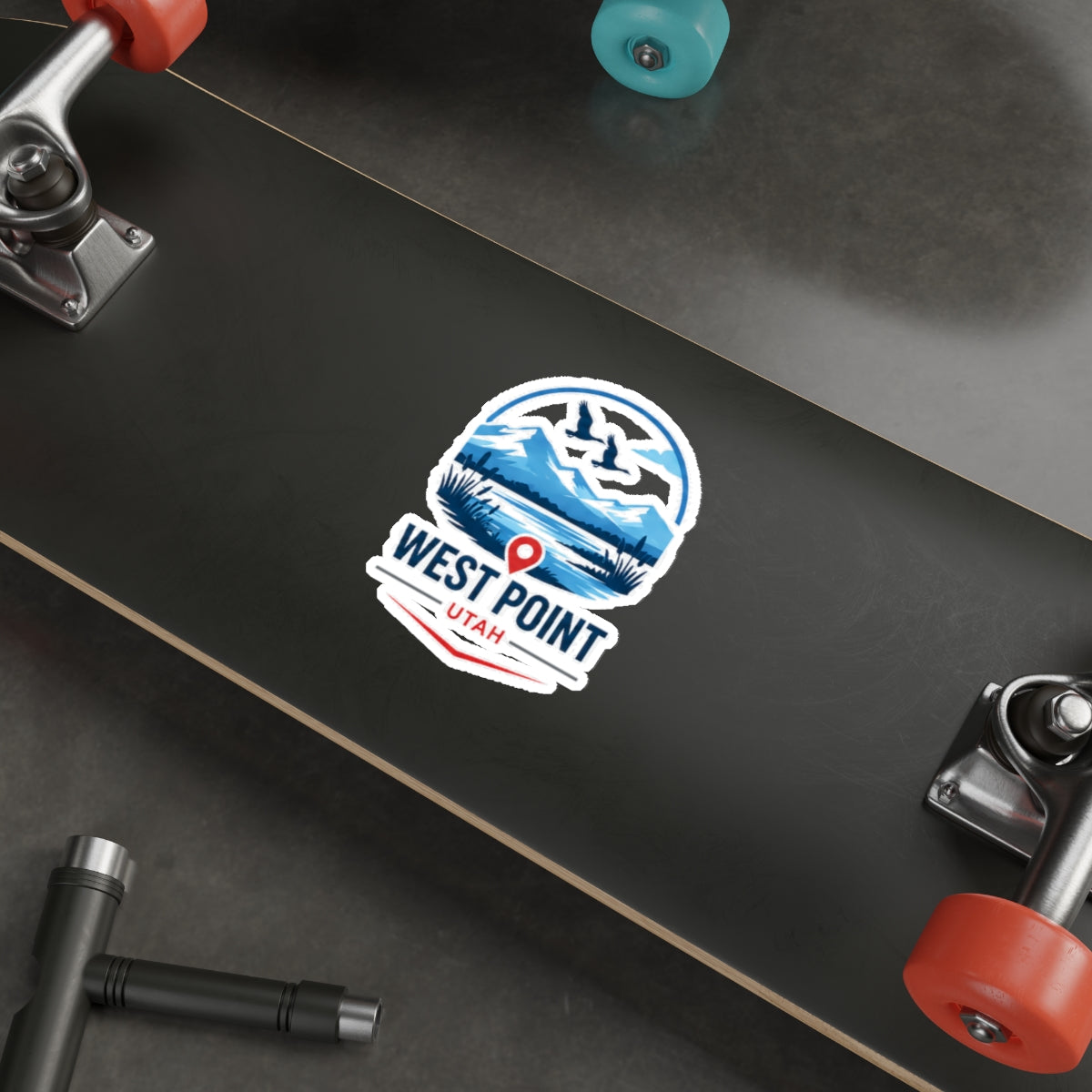West Point, Utah Die-Cut Sticker