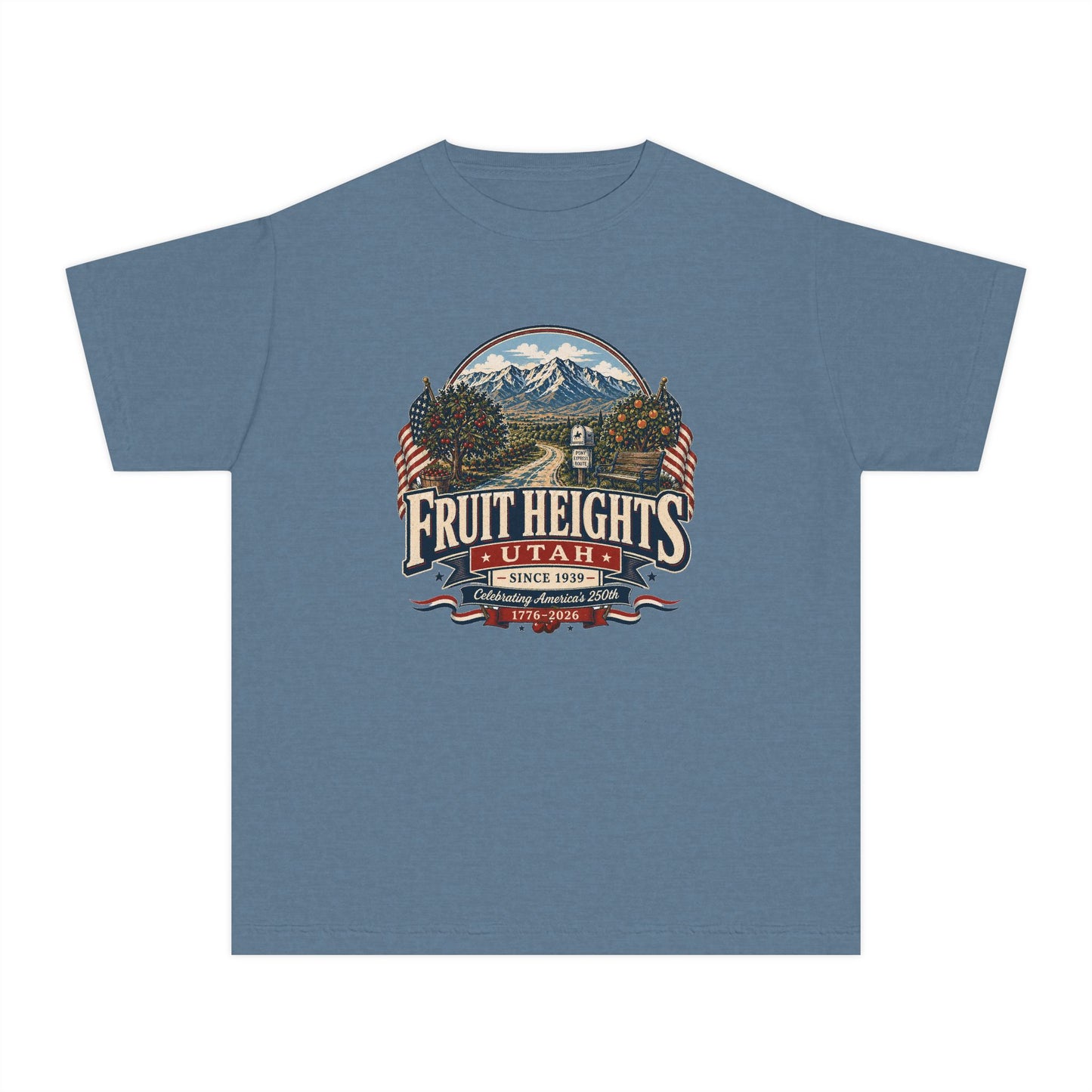 Fruit Heights City Spirit Tee · Youth · Celebrating America's 250th