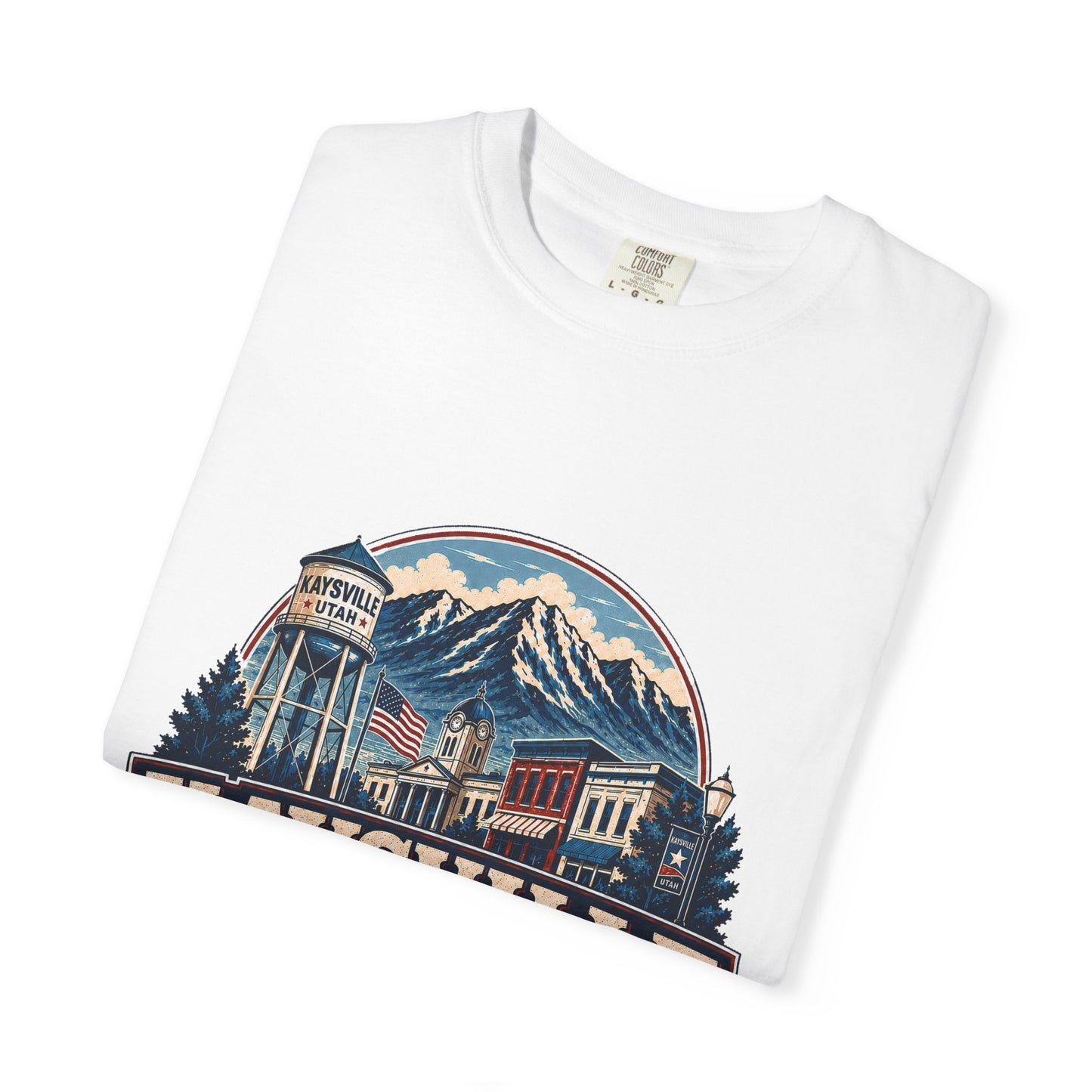 Kaysville City Spirit Tee · Celebrating America's 250th