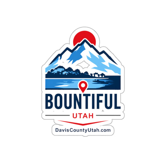 Bountiful, Utah Die-Cut Sticker