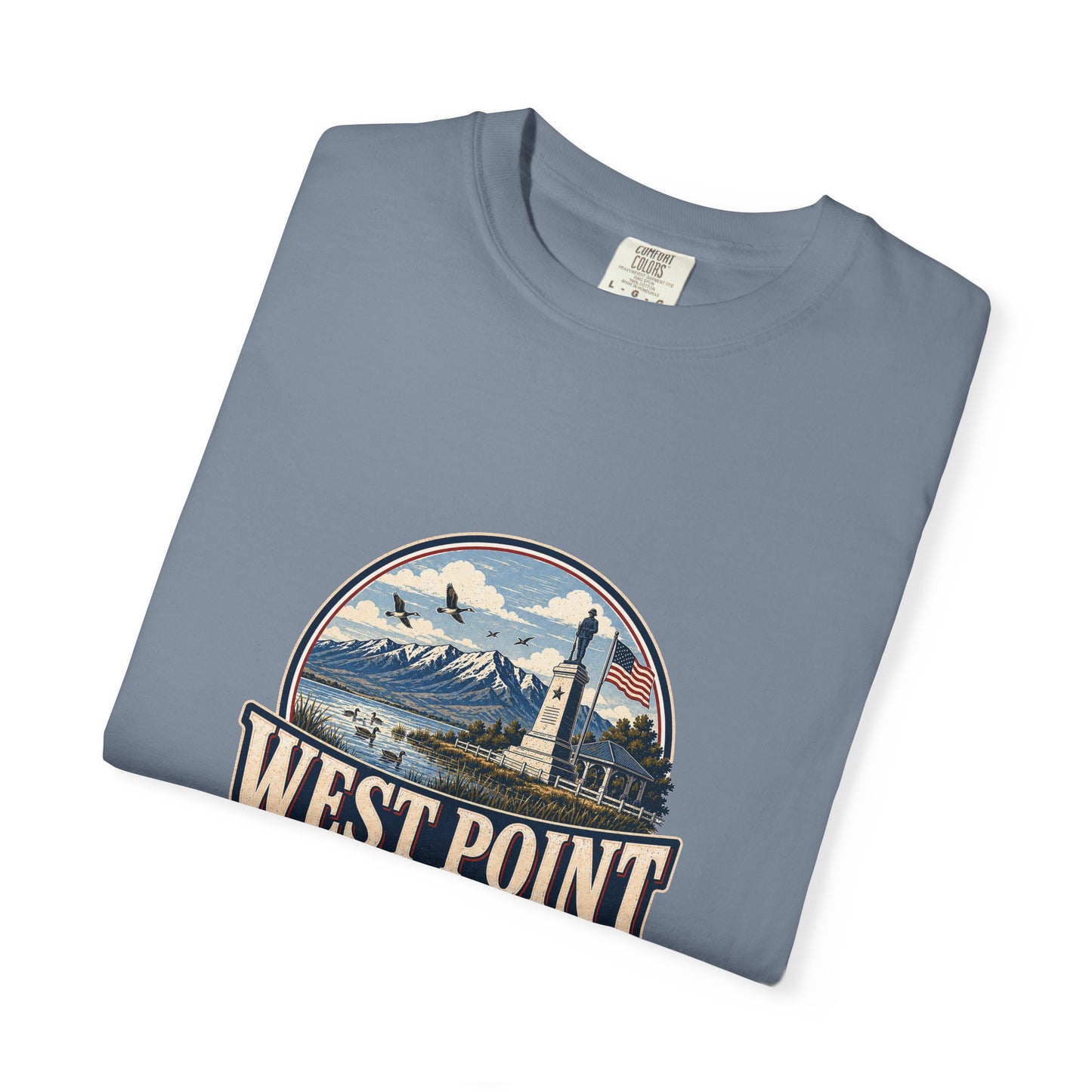 West Point City Spirit Tee · Celebrating America's 250th