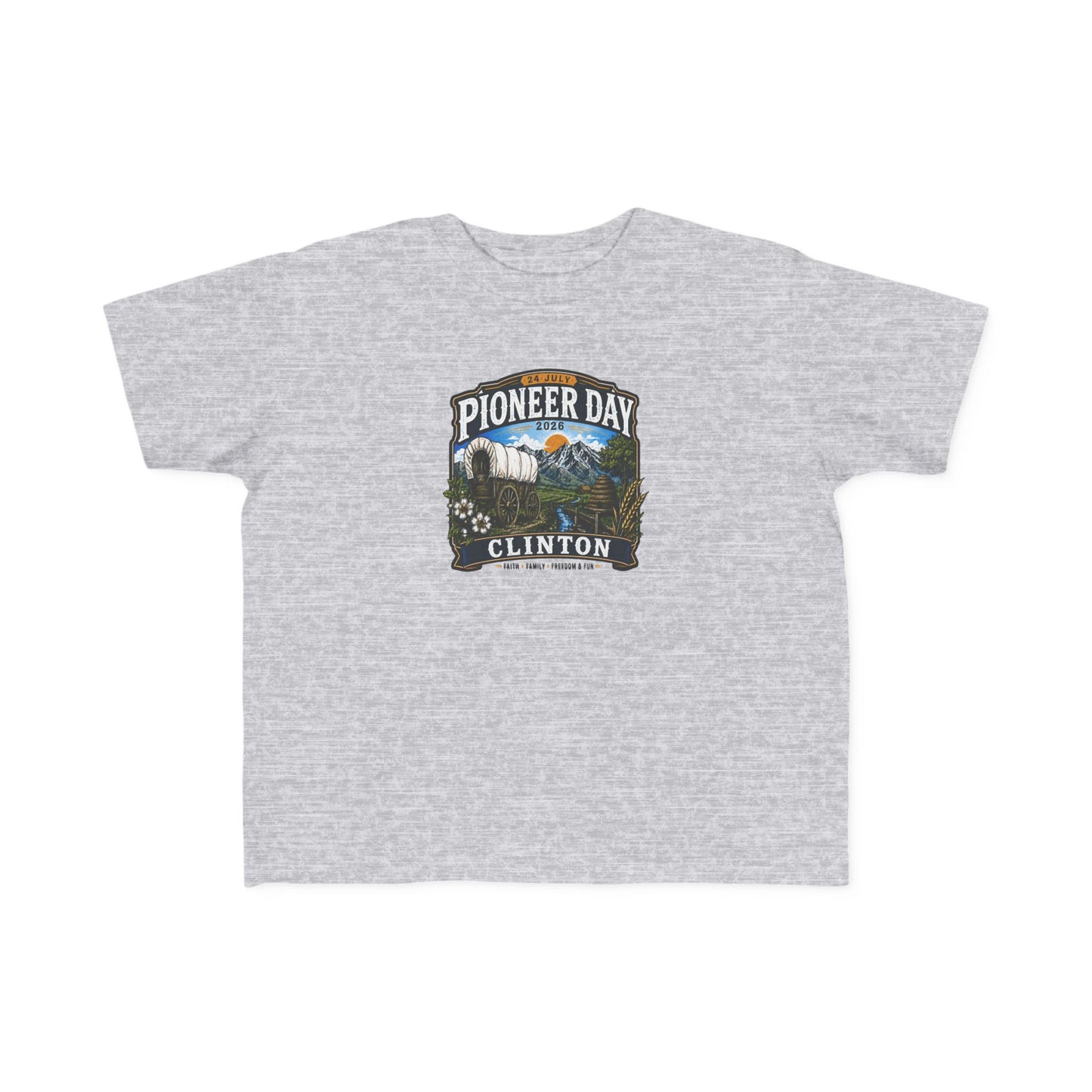 Clinton Pioneer Day Tee · Toddler · 24 July 2026
