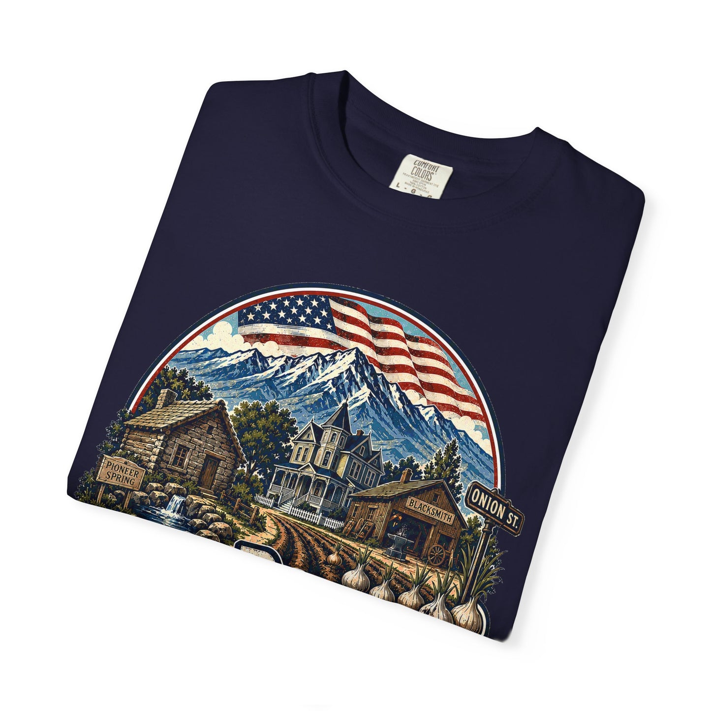 West Bountiful City Spirit Tee · Celebrating America's 250th
