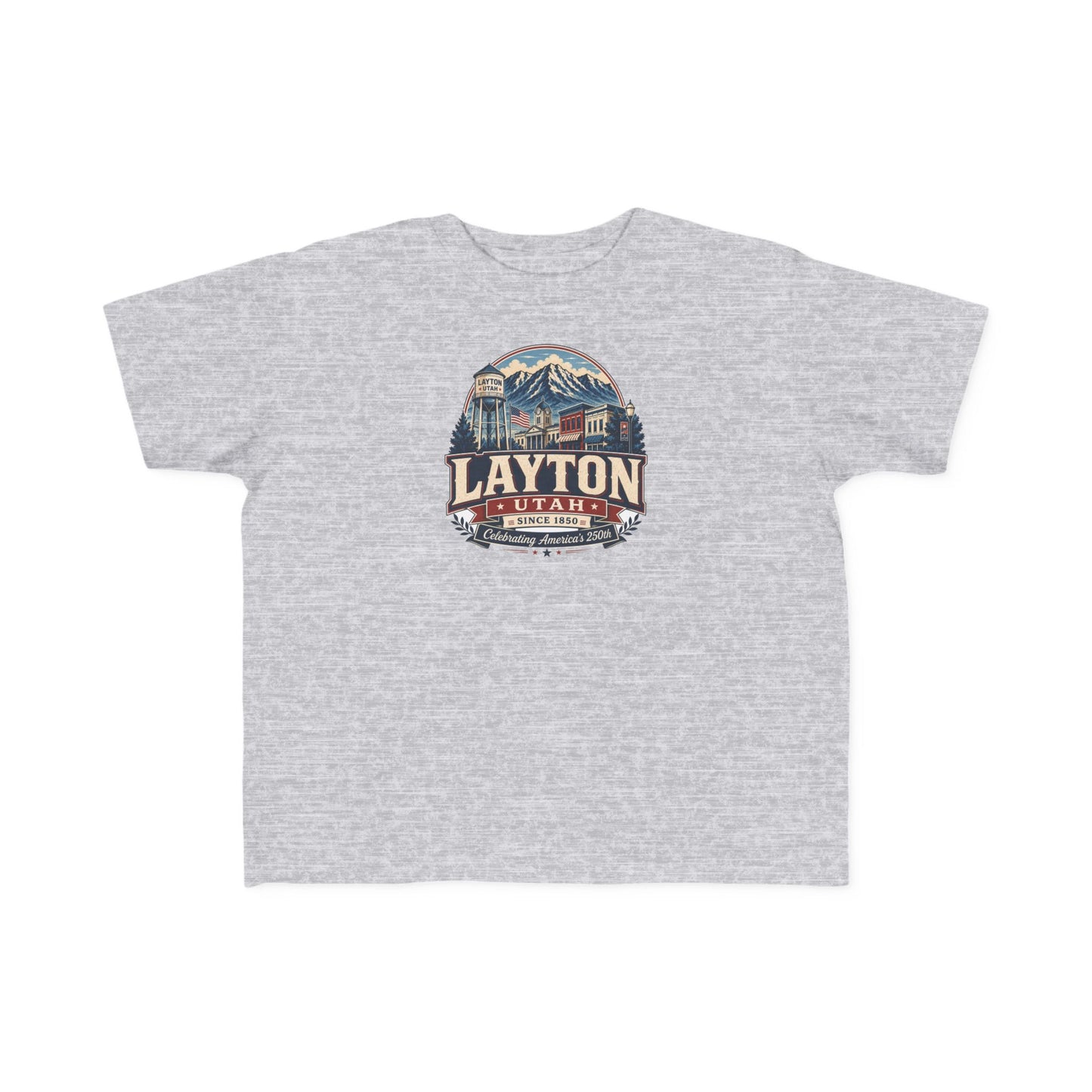 Layton City Spirit Tee · Toddler · Celebrating America's 250th