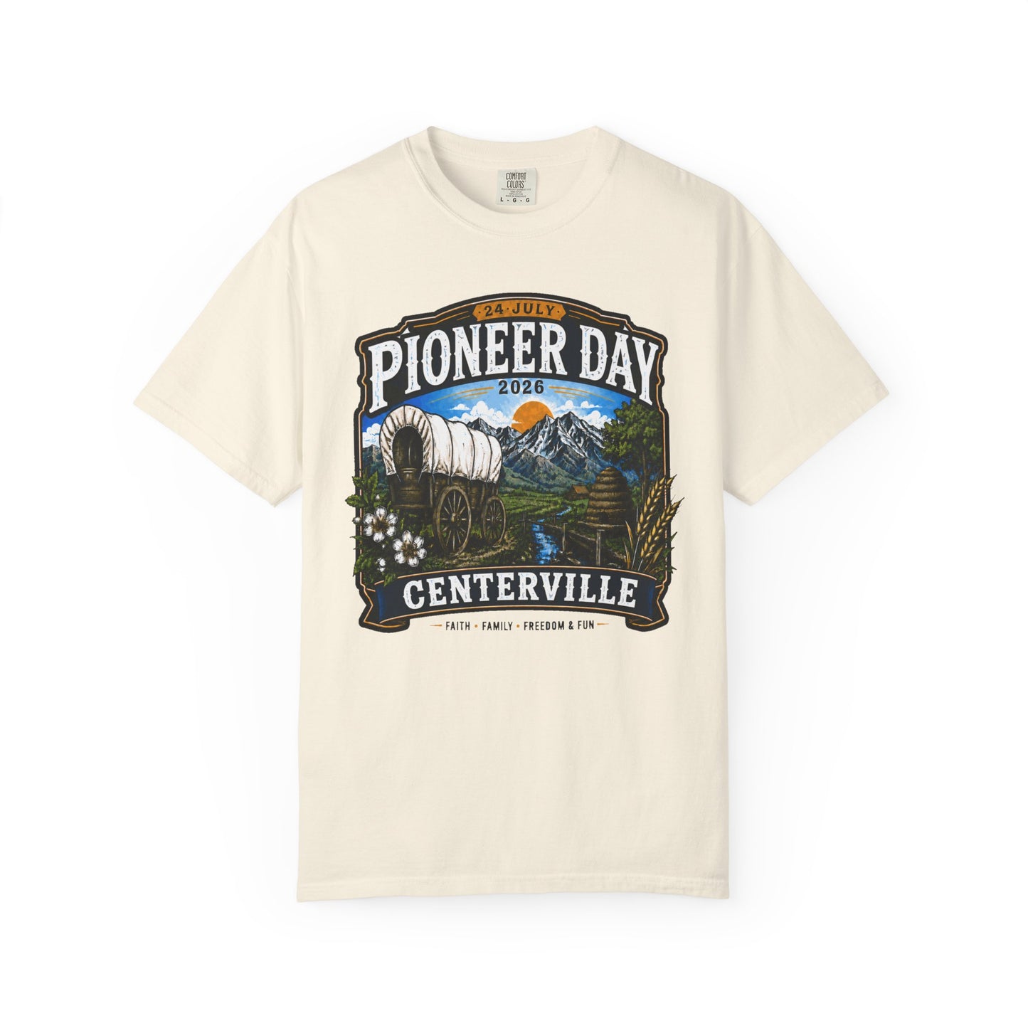 Centerville Pioneer Day Tee · 24 July 2026