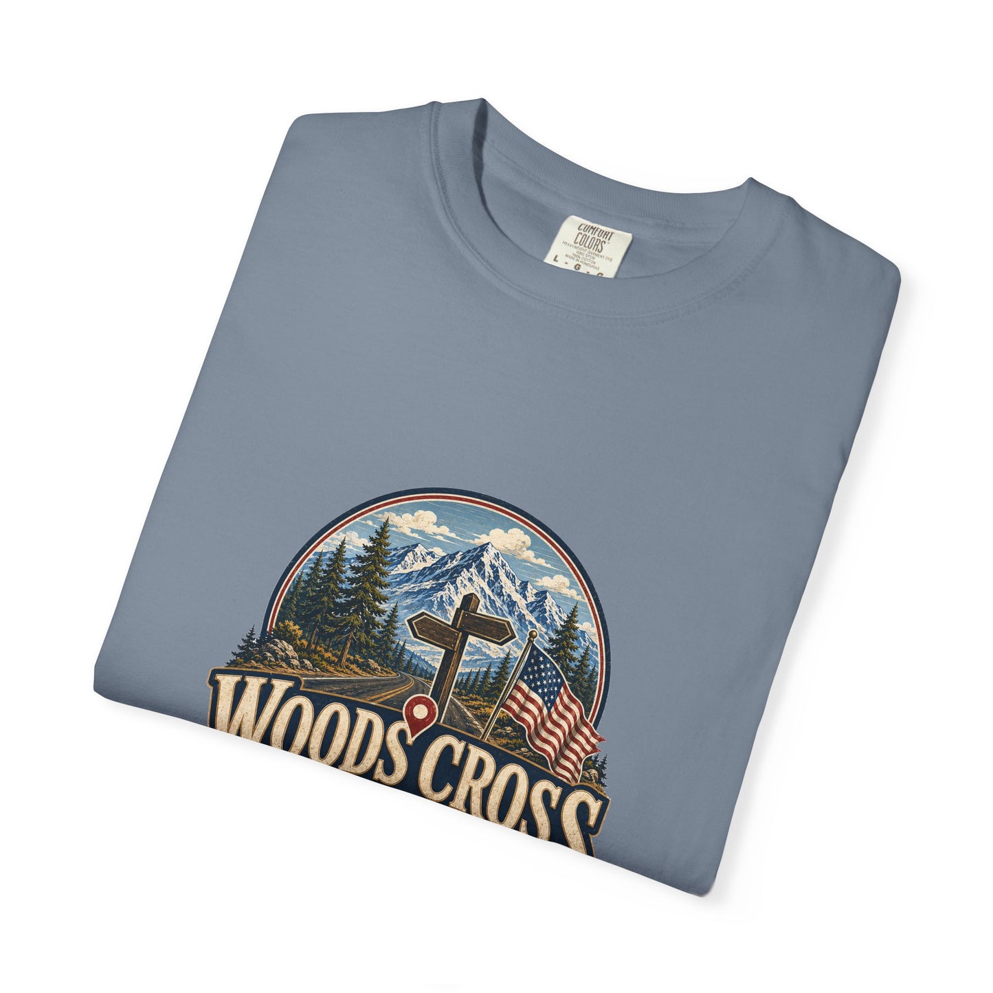 Woods Cross City Spirit Tee · Celebrating America's 250th