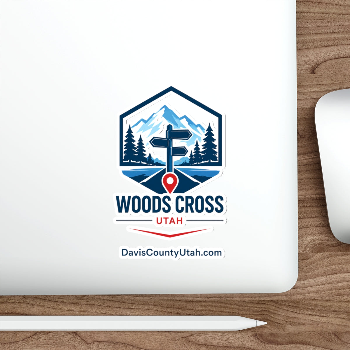 Woods Cross, Utah Die-Cut Sticker