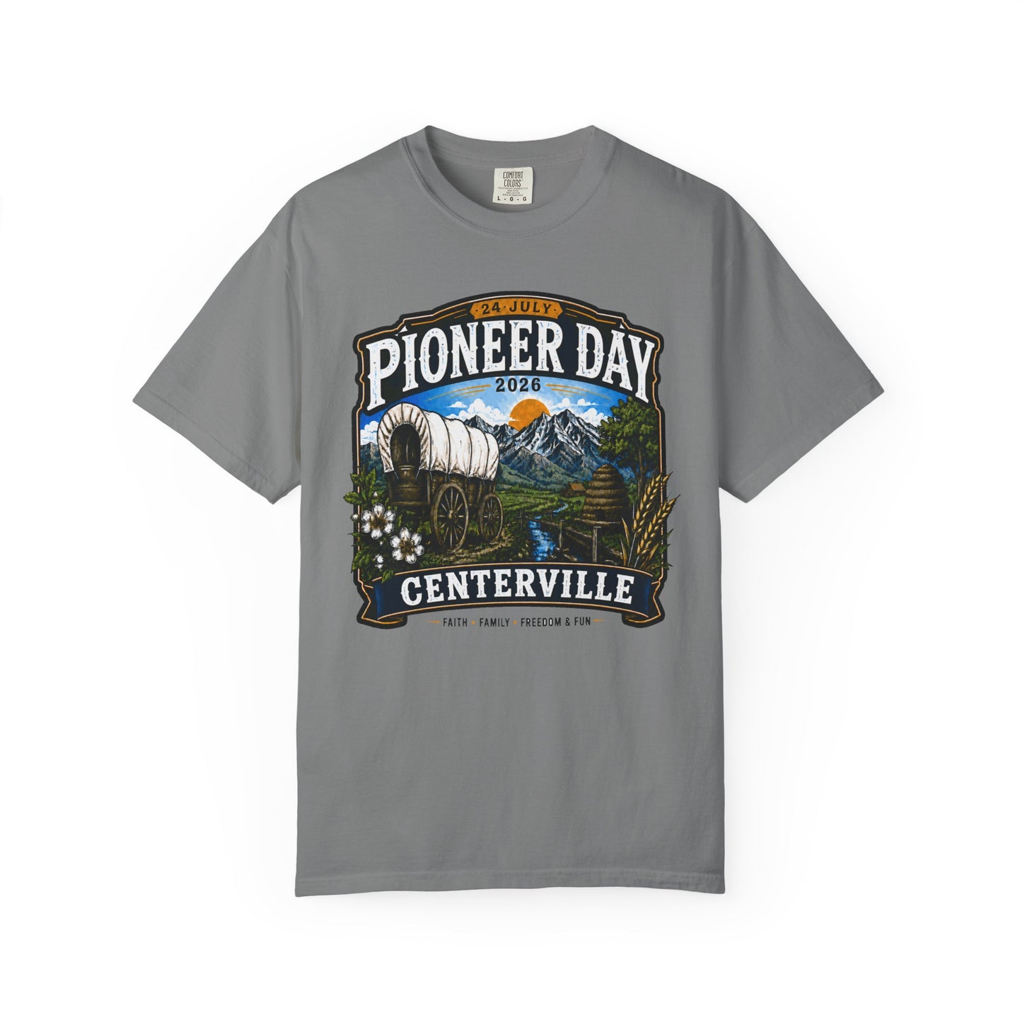 Centerville Pioneer Day Tee · 24 July 2026