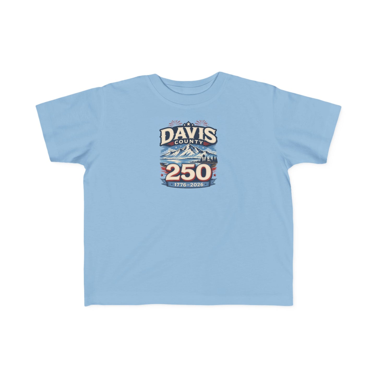 Davis County 250 — Hero Tee · Toddler · 1776–2026