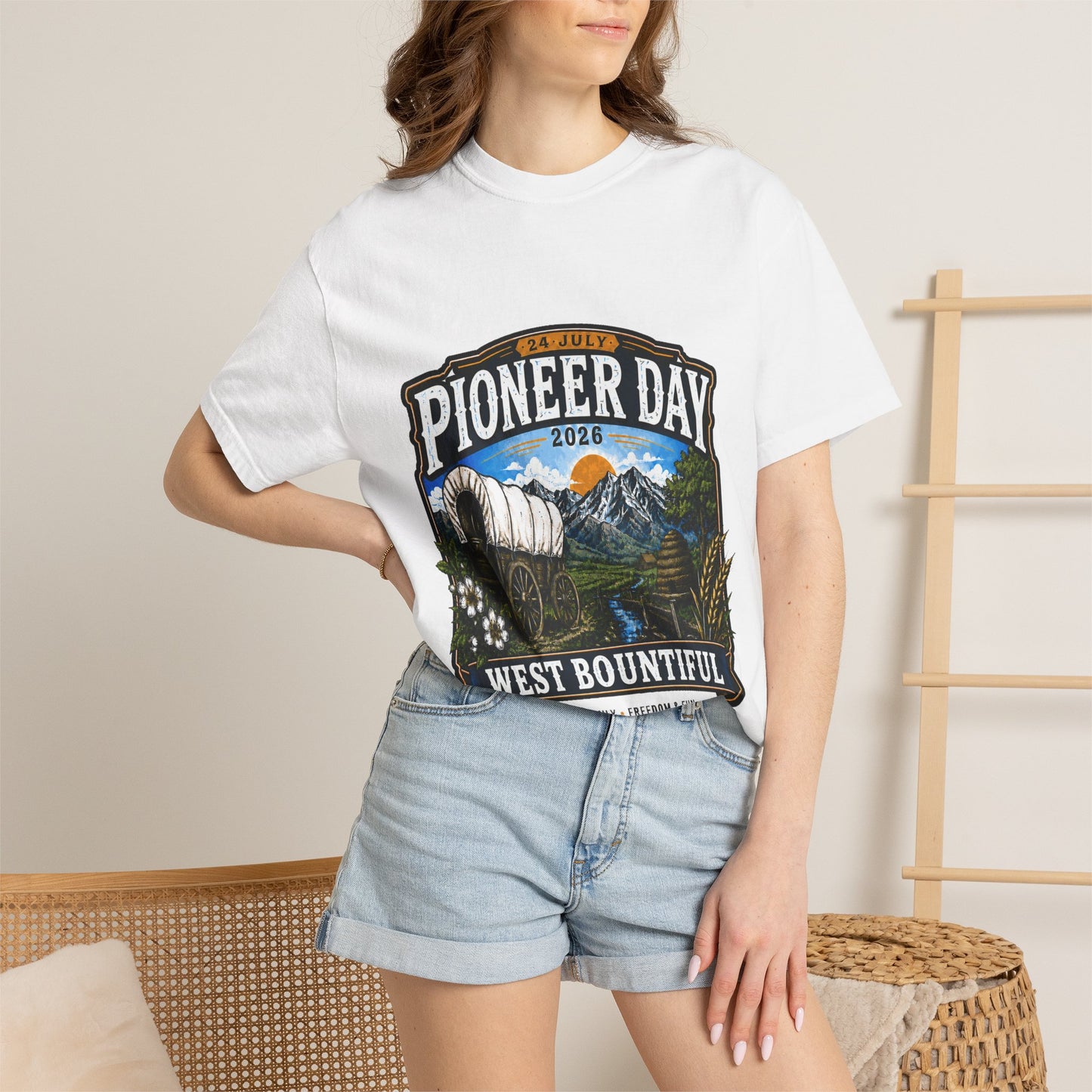 West Bountiful Pioneer Day Tee · 24 July 2026