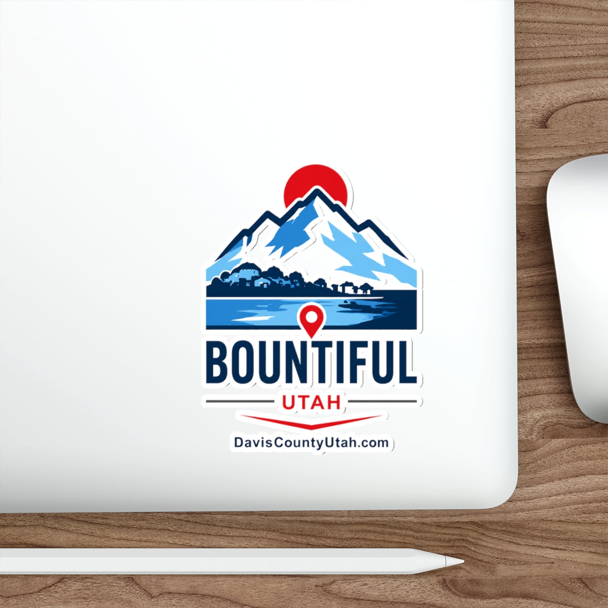 Bountiful, Utah Die-Cut Sticker
