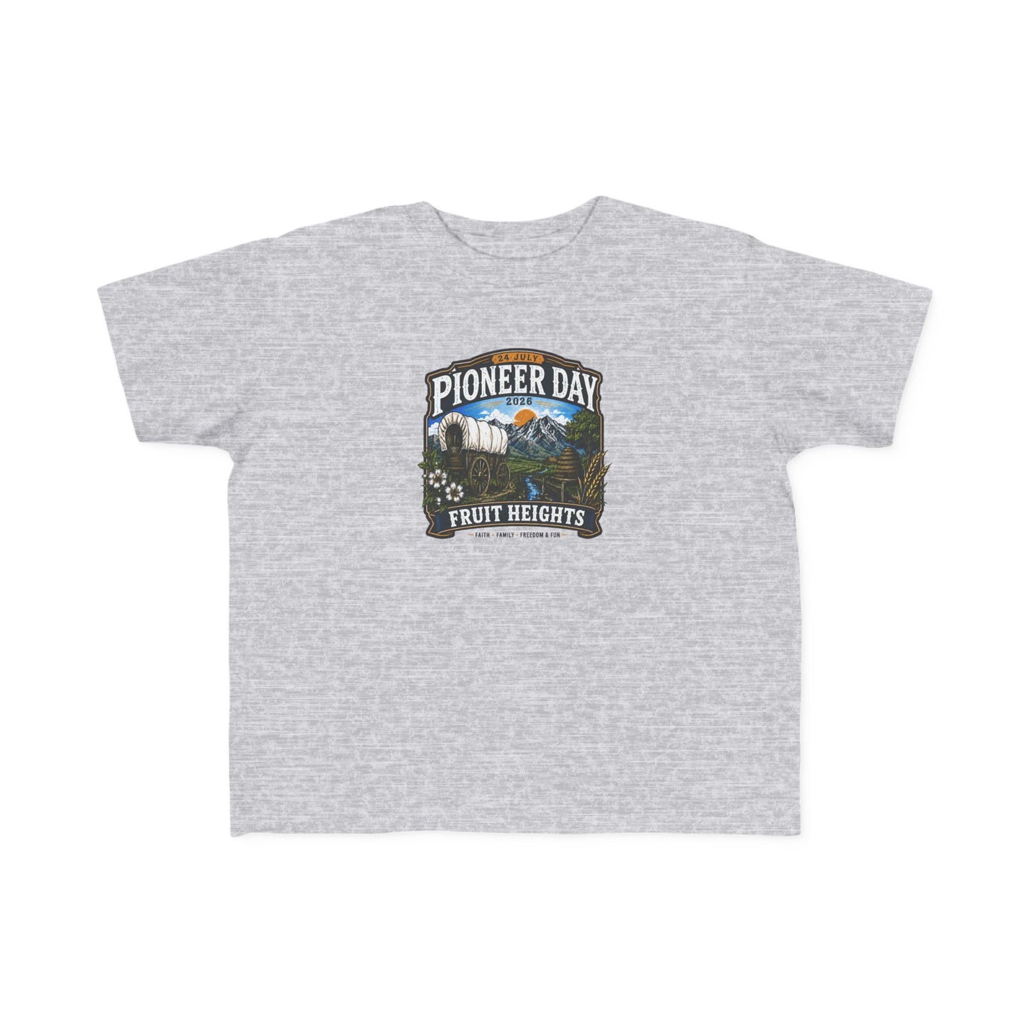 Fruit Heights Pioneer Day Tee · Toddler · 24 July 2026