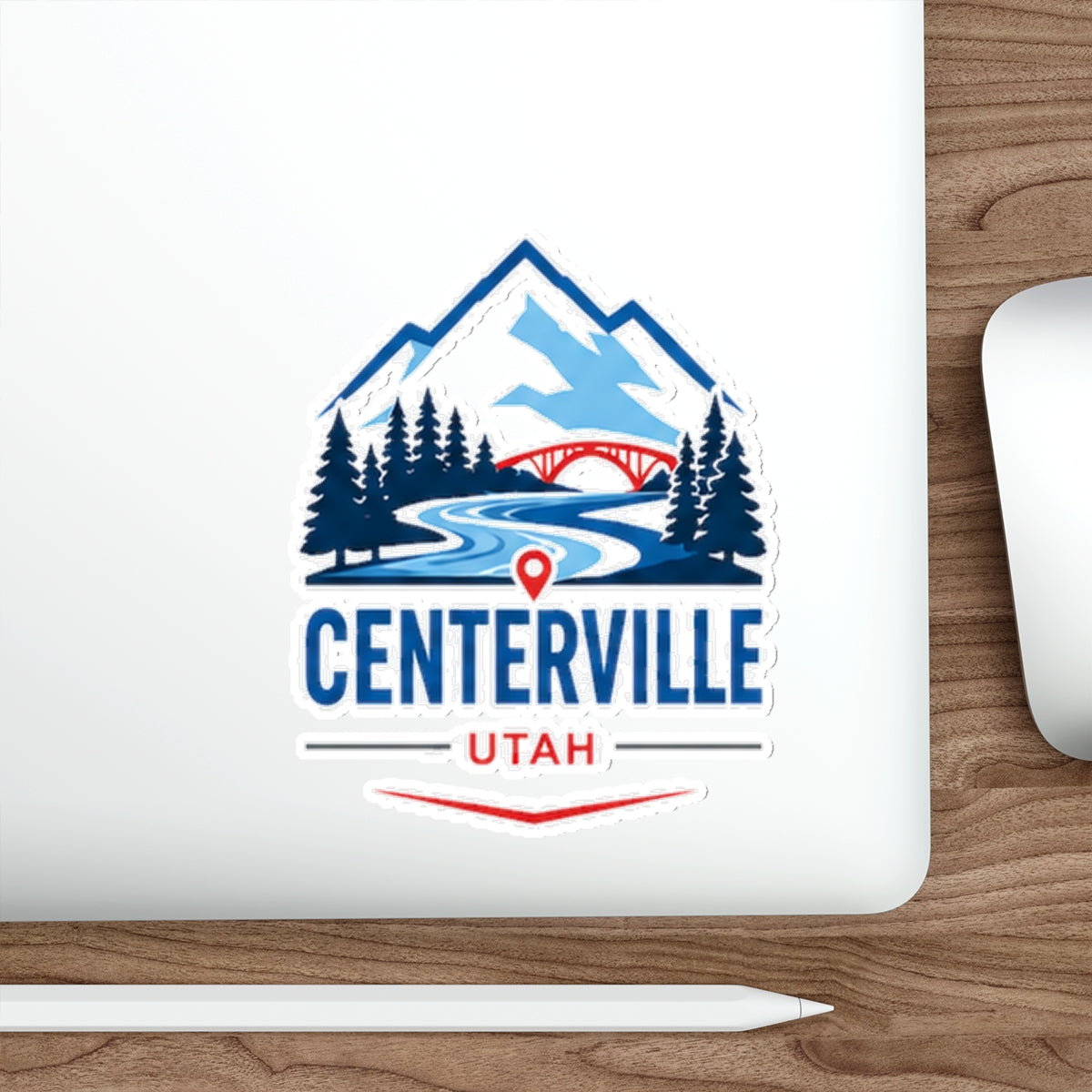 Centerville, Utah Die-Cut Sticker