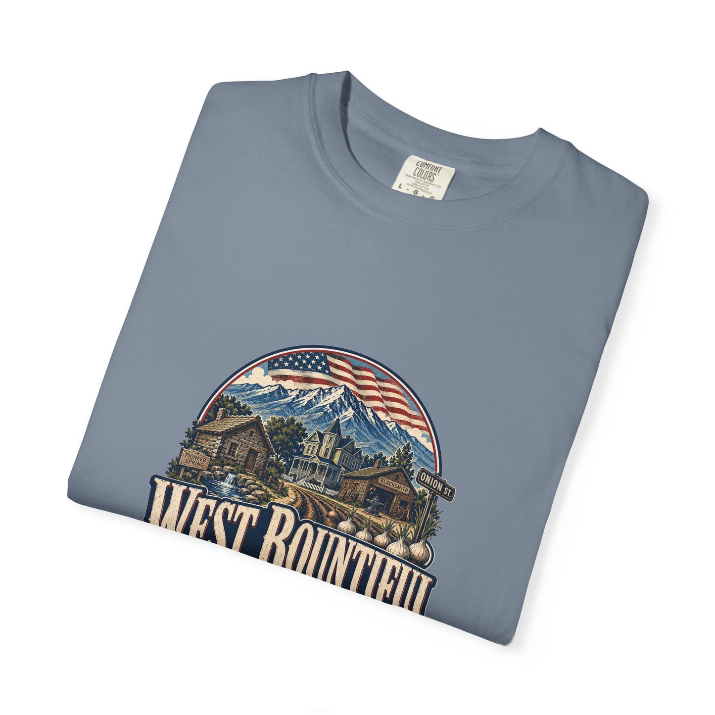 West Bountiful City Spirit Tee · Celebrating America's 250th