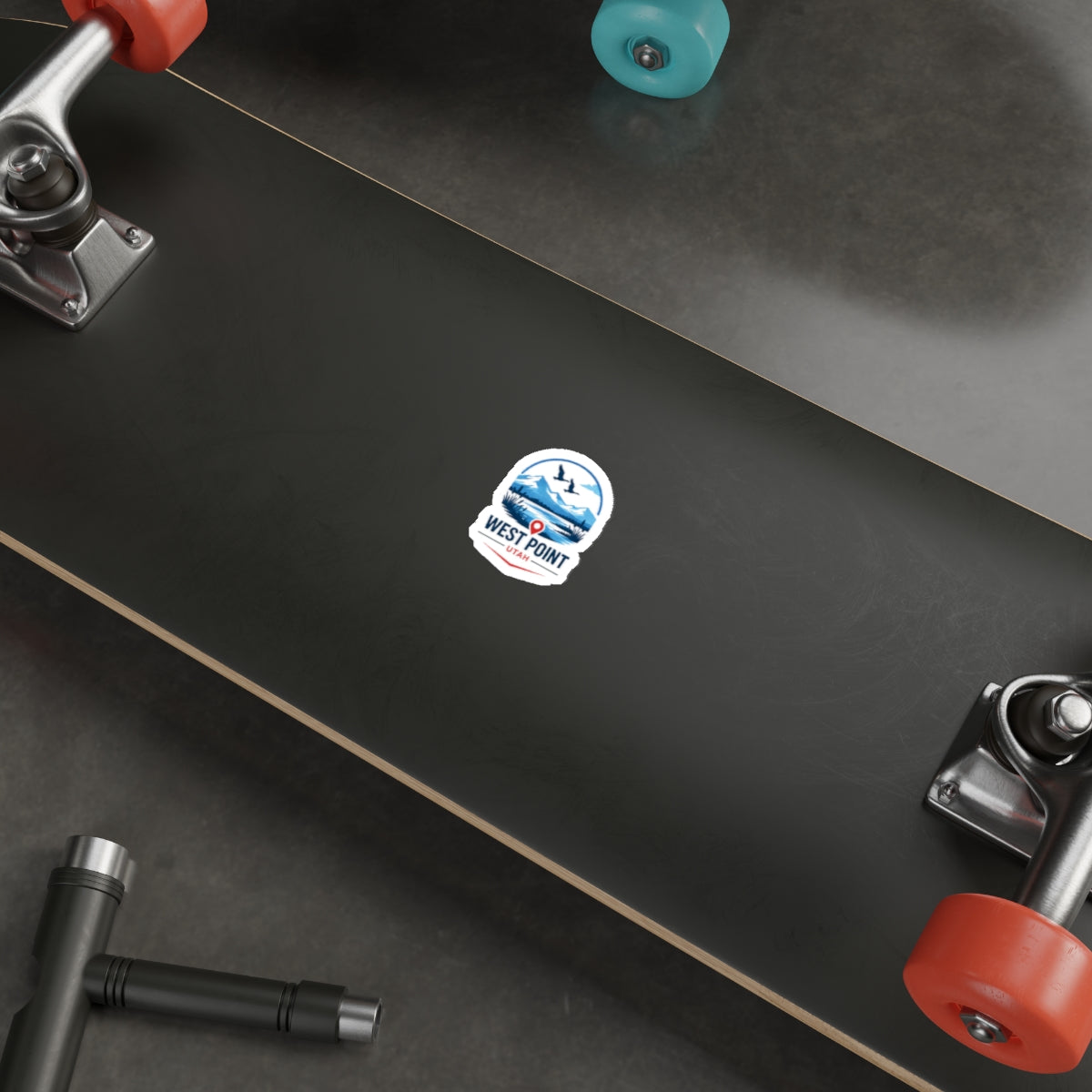 West Point, Utah Die-Cut Sticker