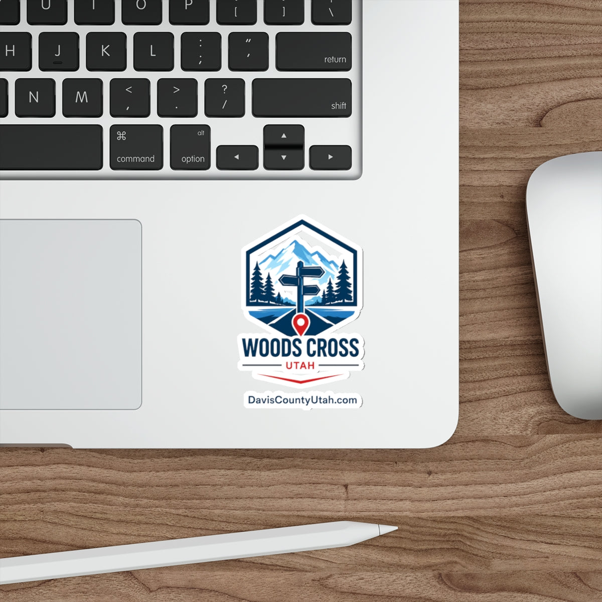 Woods Cross, Utah Die-Cut Sticker