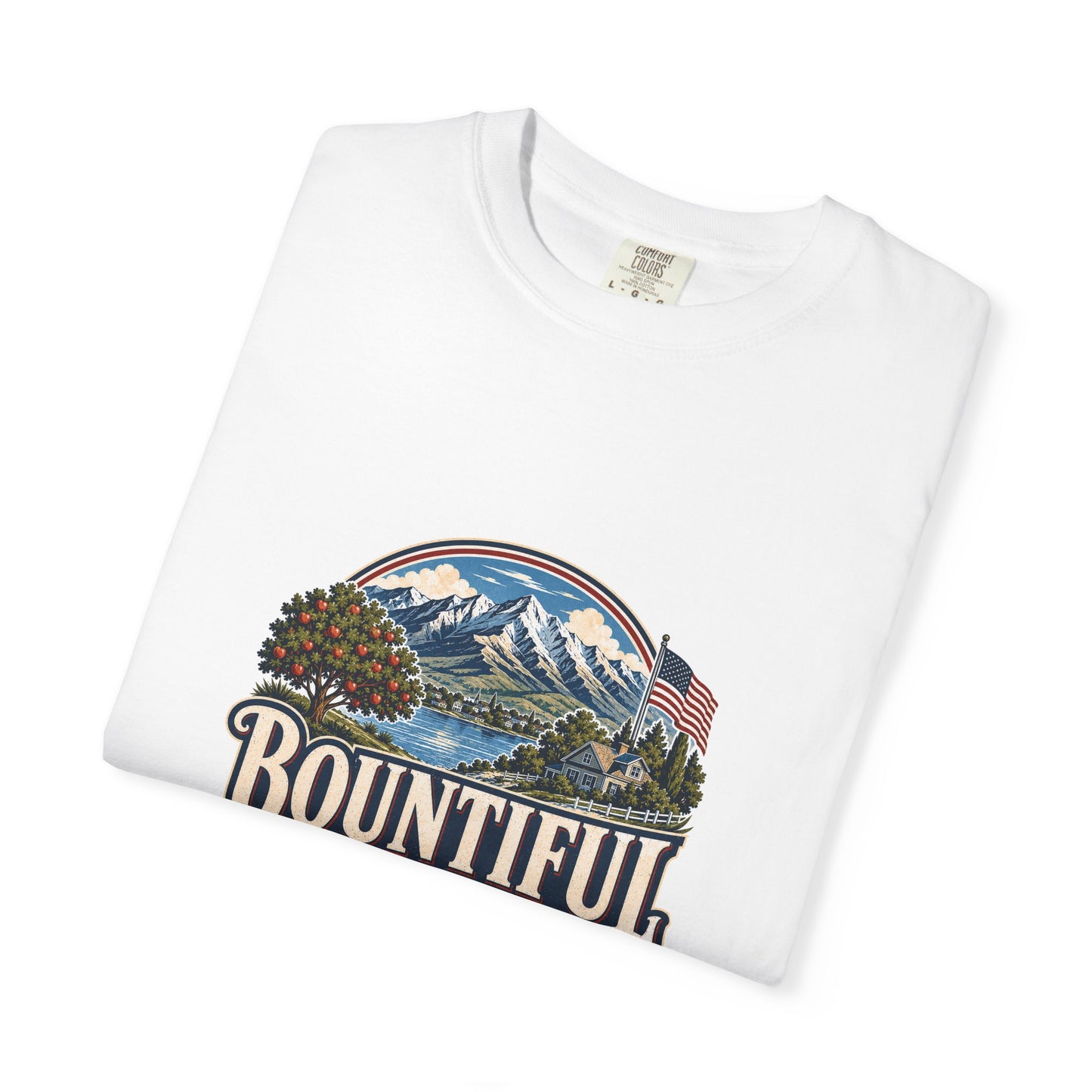 Bountiful City Spirit Tee · Celebrating America's 250th