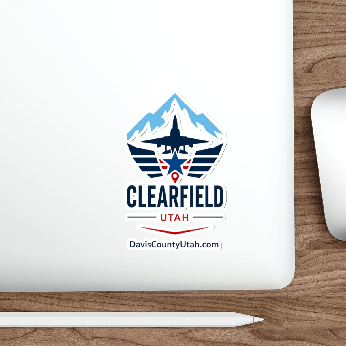 Clearfield, Utah Die-Cut Sticker