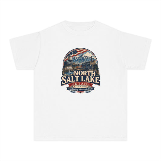 North Salt Lake City Spirit Tee · Youth · Celebrating America's 250th