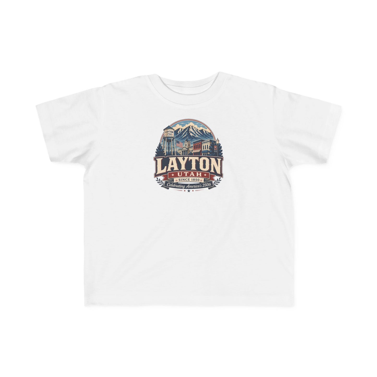 Layton City Spirit Tee · Toddler · Celebrating America's 250th