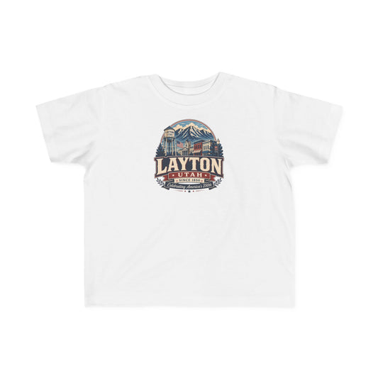 Layton City Spirit Tee · Toddler · Celebrating America's 250th