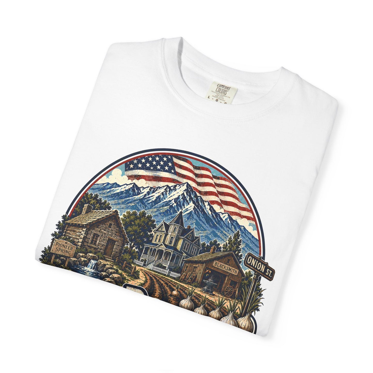 West Bountiful City Spirit Tee · Celebrating America's 250th
