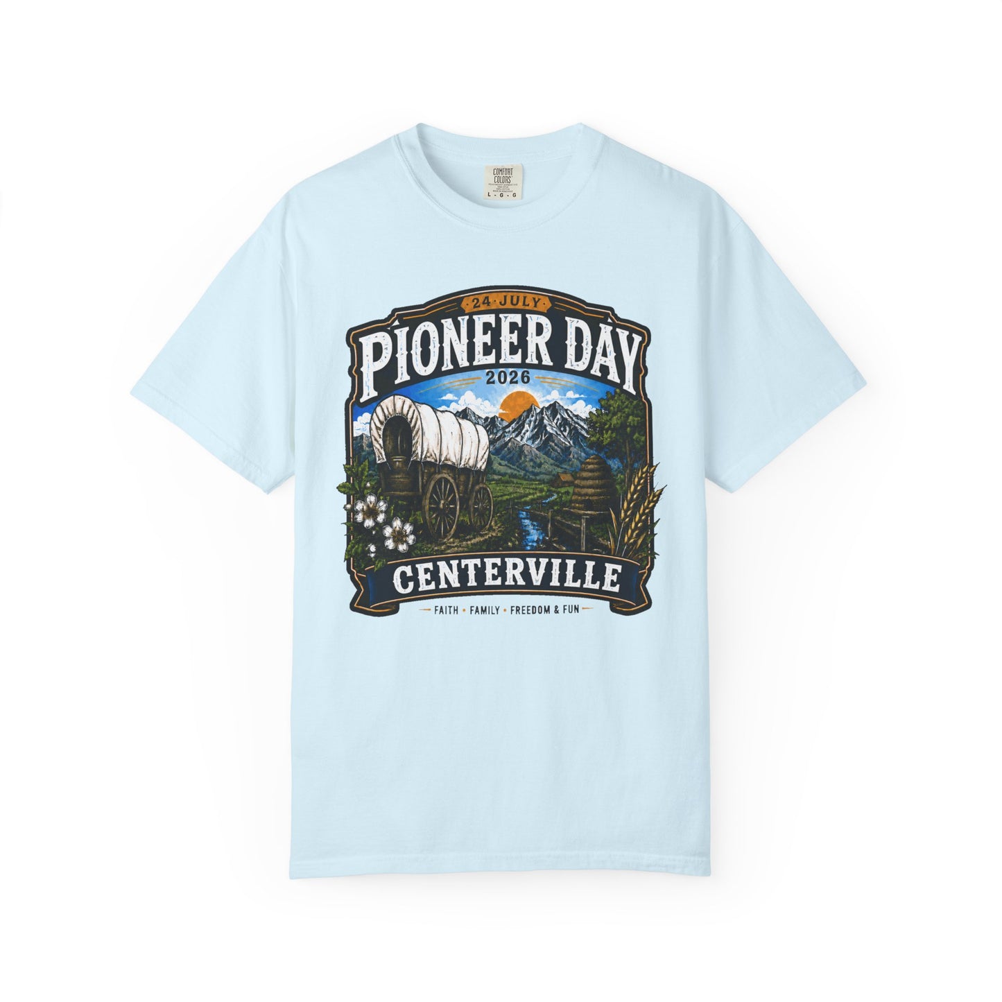 Centerville Pioneer Day Tee · 24 July 2026