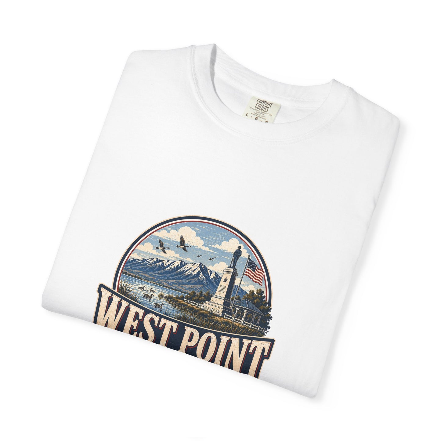 West Point City Spirit Tee · Celebrating America's 250th