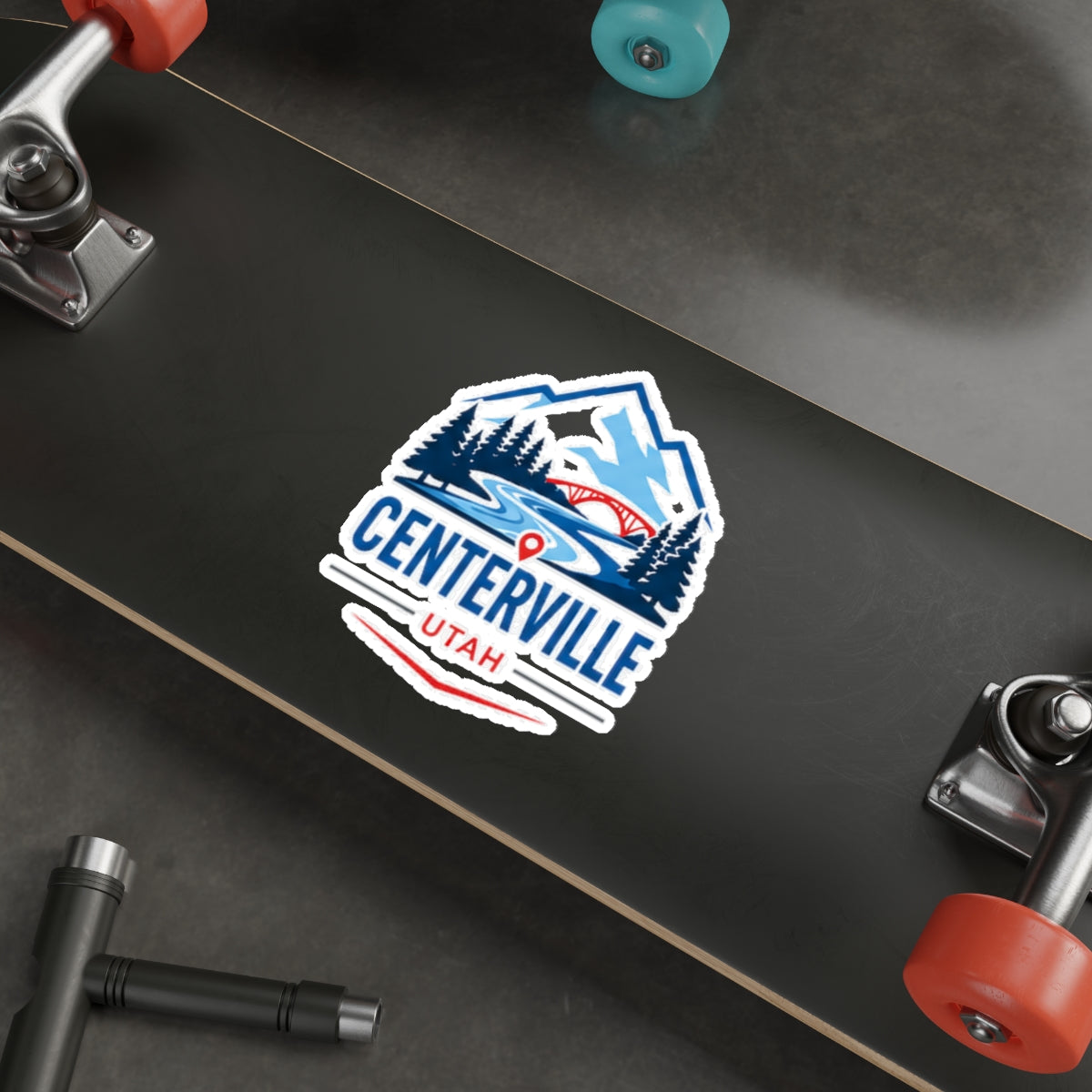 Centerville, Utah Die-Cut Sticker