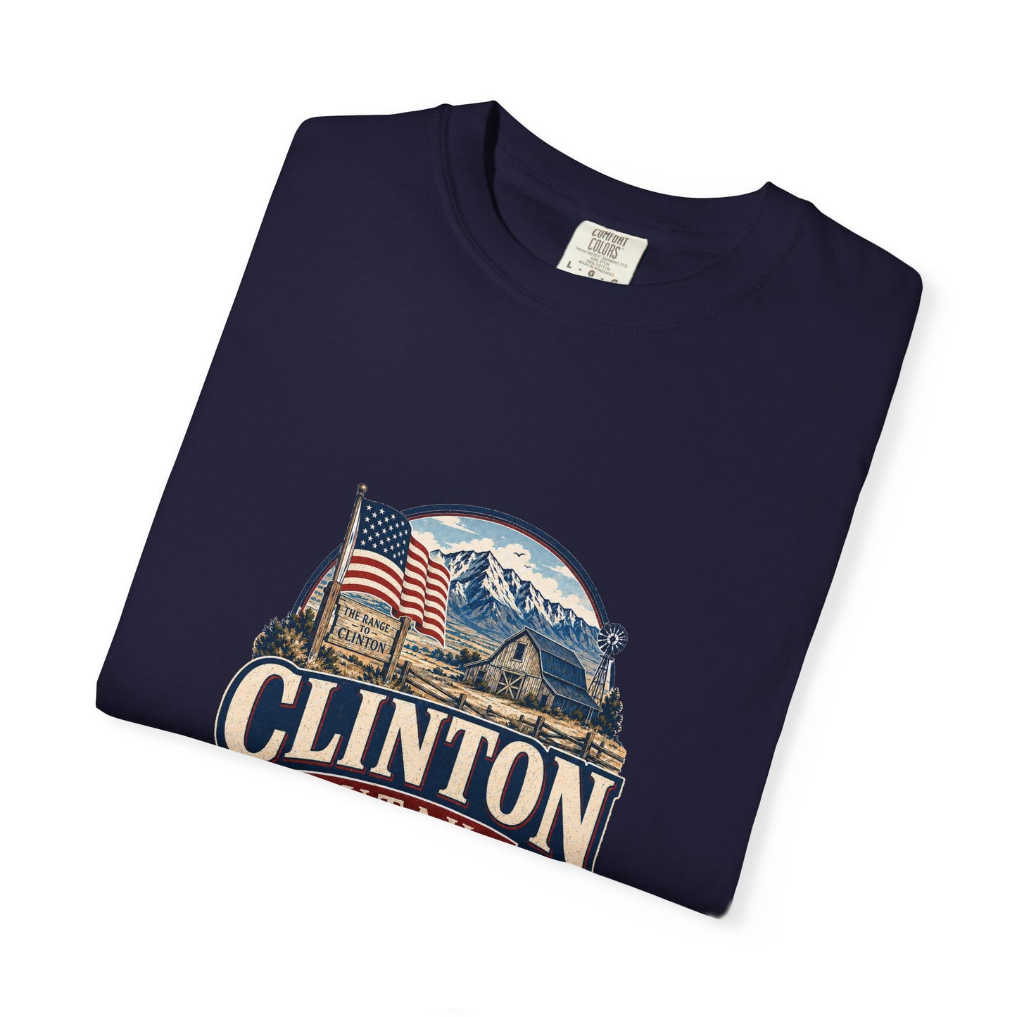 Clinton City Spirit Tee · Celebrating America's 250th