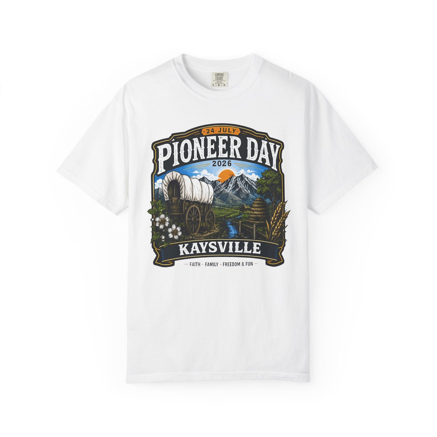 Kaysville Pioneer Day Tee · 24 July 2026