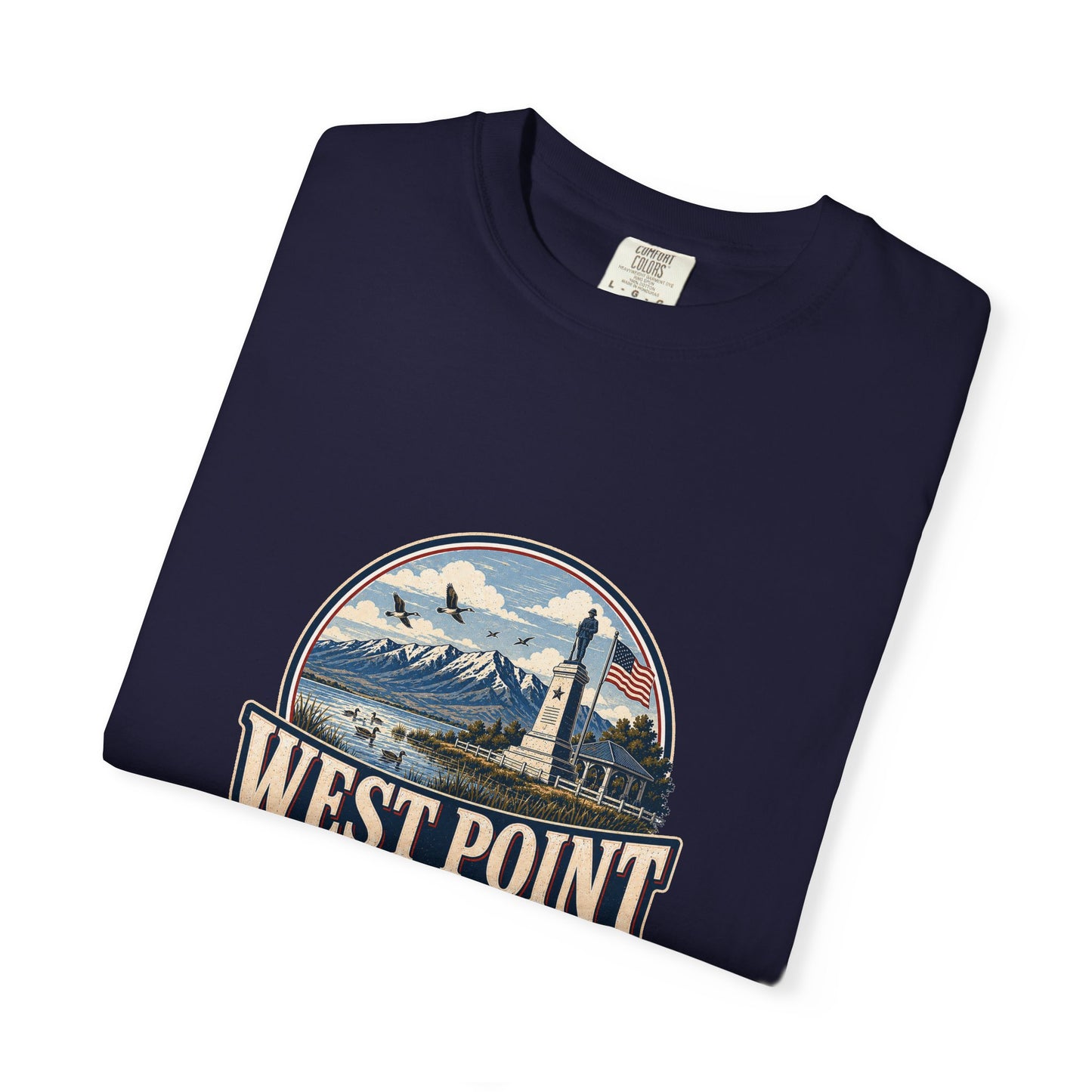 West Point City Spirit Tee · Celebrating America's 250th