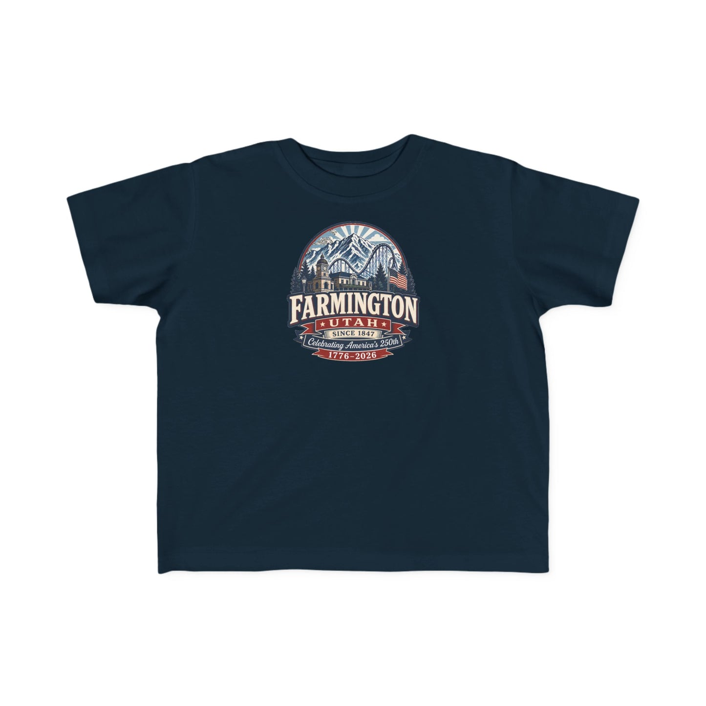 Farmington City Spirit Tee · Toddler · Celebrating America's 250th