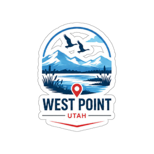 West Point, Utah Die-Cut Sticker