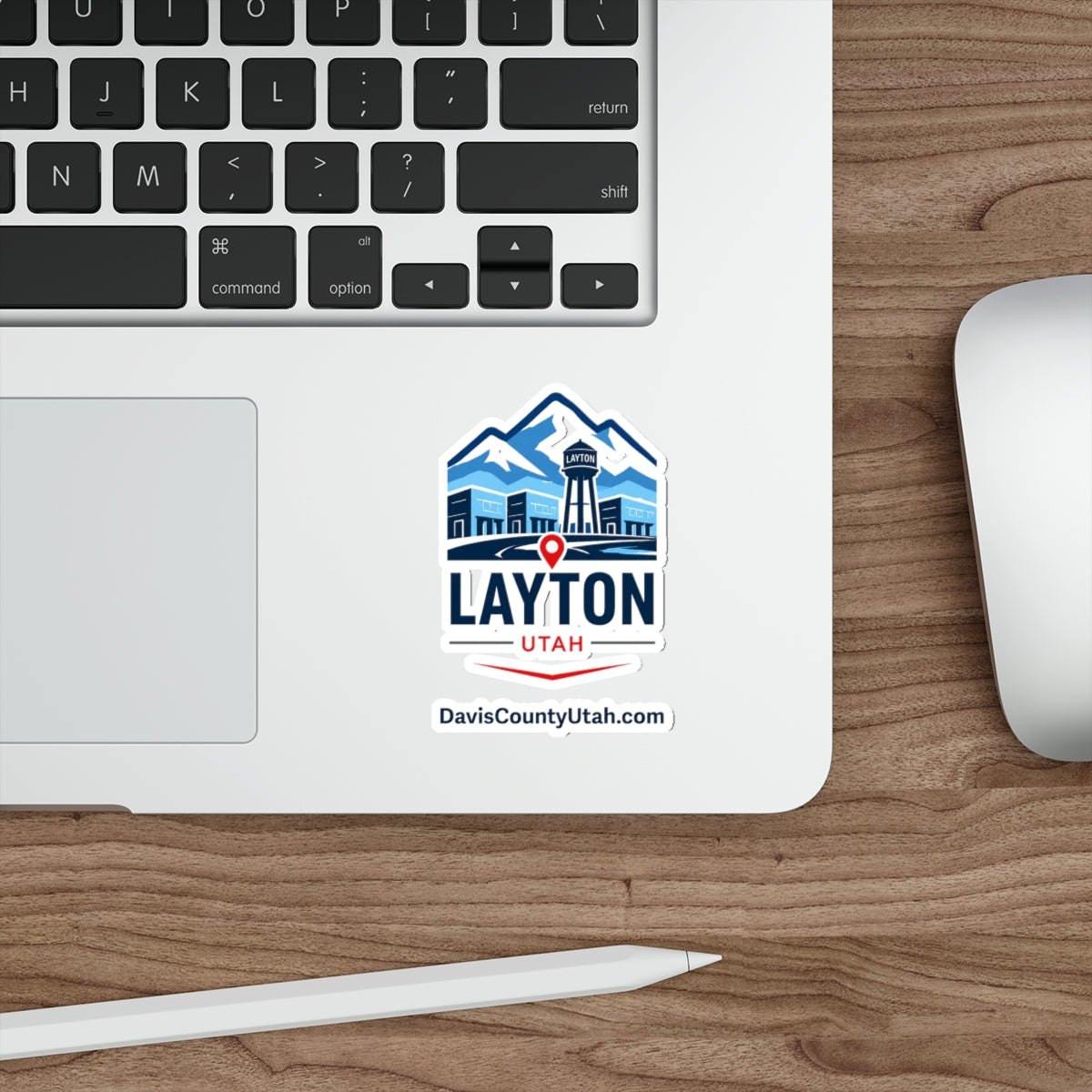 Layton, Utah Die-Cut Sticker