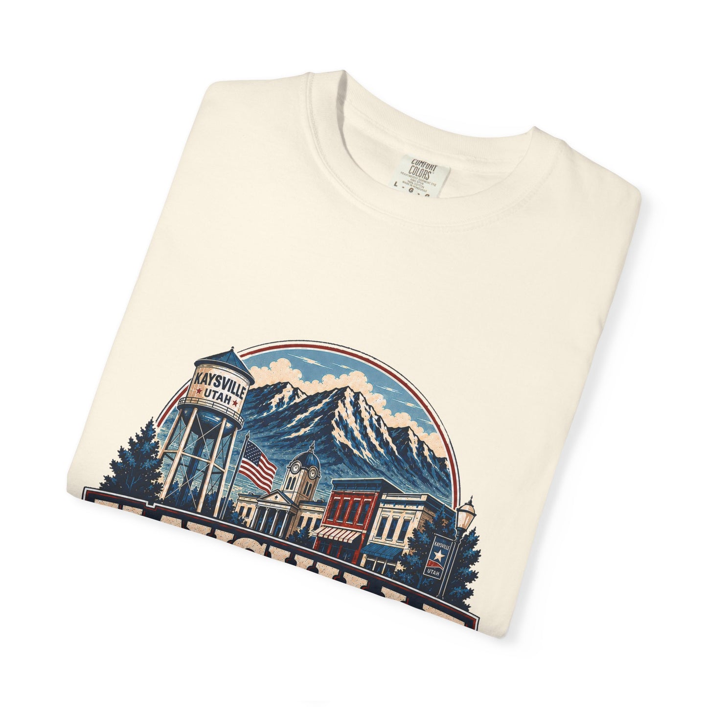 Kaysville City Spirit Tee · Celebrating America's 250th