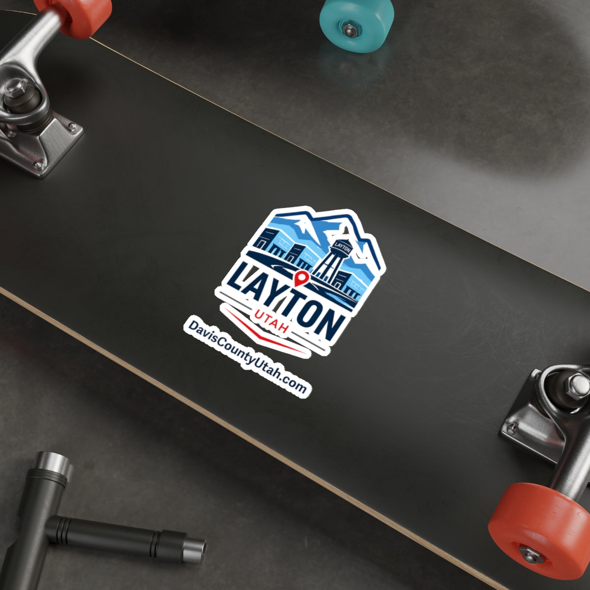Layton, Utah Die-Cut Sticker